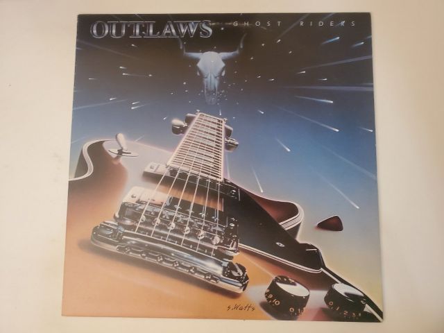 Outlaws Ghost Riders vinyl record