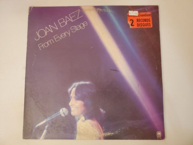 Joan Baez From Every Stage vinyl record