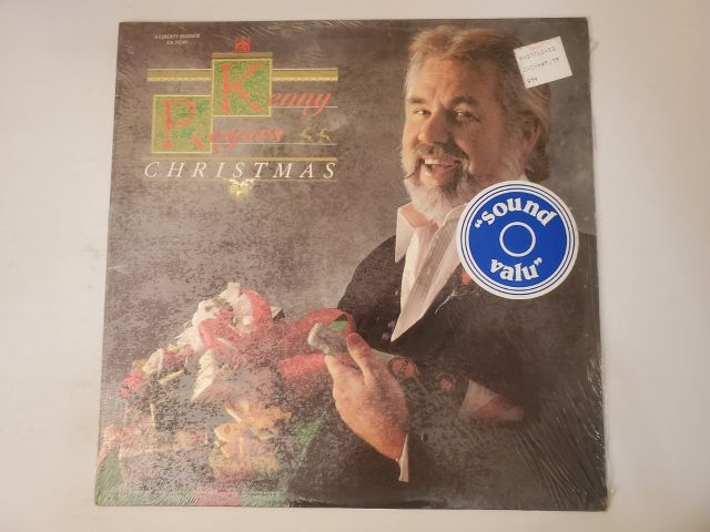Kenny Rogers Christmas vinyl record