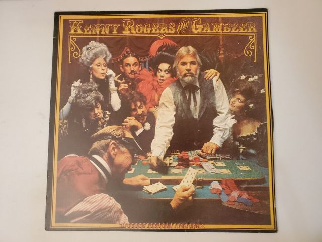 Kenny Rogers The Gambler vinyl record
