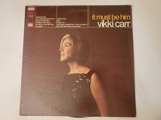 Vikki Carr It Must Be Him vinyl record