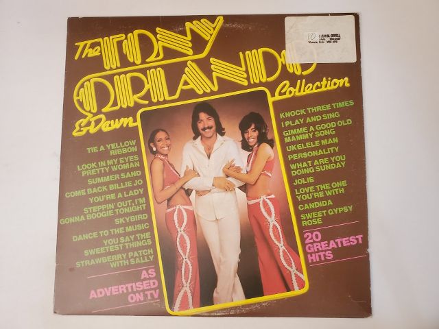Tony Orlando and Dawn The Tony Orlando & Dawn Collection vinyl record