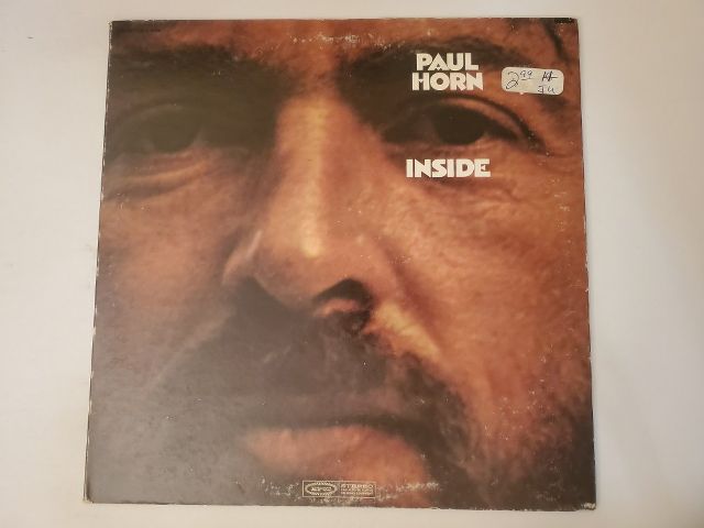 Paul Horn Inside vinyl record