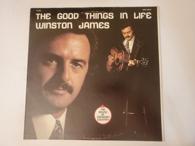 Winston James The Good Things in Life vinyl record