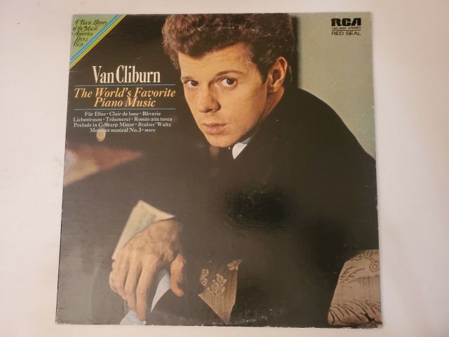 Van Cliburn The World?s Favorite Piano Music vinyl record