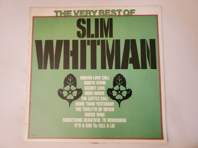 Slim Whitman The Very Best Of Slim Whitman vinyl record