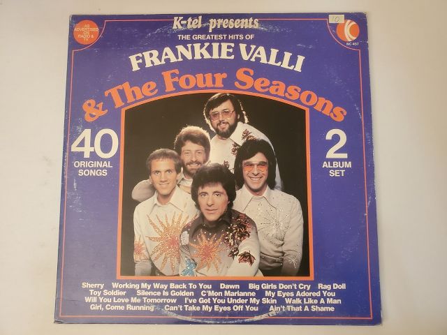 Frankie Valli & Four Seasons, The The Greatest Hits of Frankie Valli & The Four Seasons vinyl record