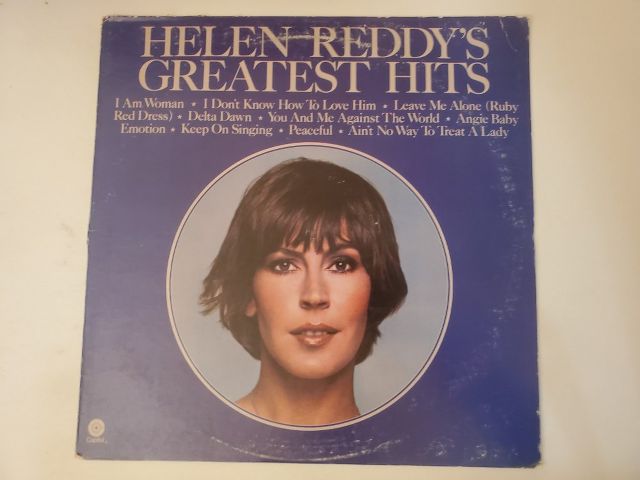 Helen Reddy Greatest Hits vinyl record