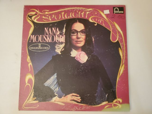 Nana Mouskouri Spotlight On vinyl record