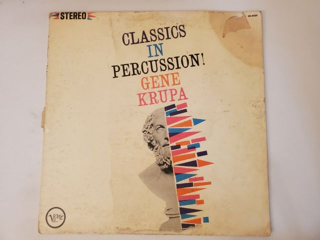 Gene Krupa Classics in Percussion! vinyl record
