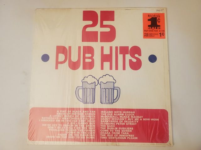 Various Artists 25 Pub Hits vinyl record