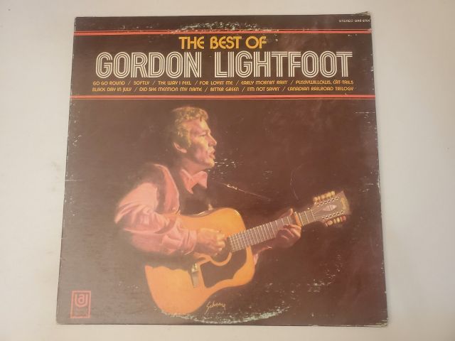 Gordon Lightfoot The Best of Gordon Lightfoot vinyl record