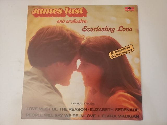 James Last and Orchestra Everlasting Love vinyl record