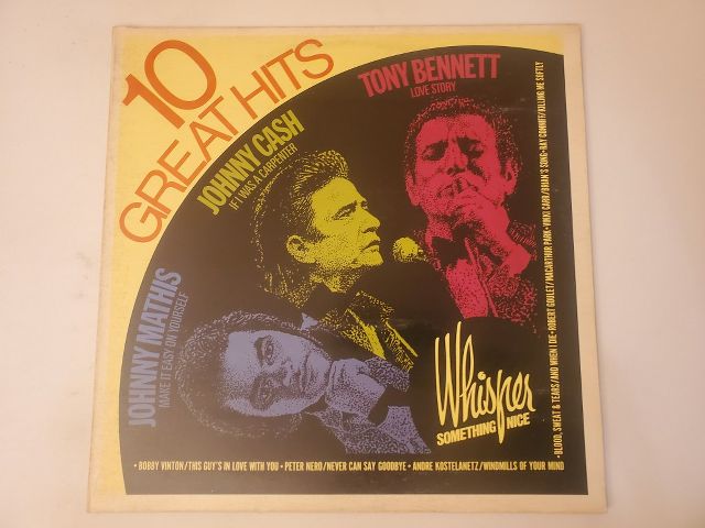 Various Artists 10 Great Hits: Whisper Something Nice vinyl record