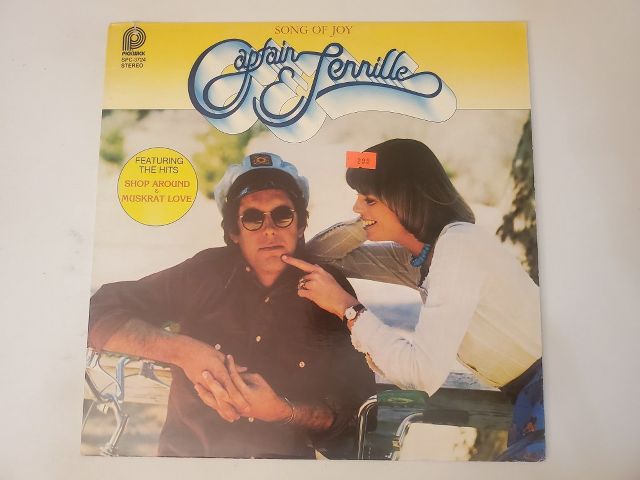 Captain & Tennille Song of Joy vinyl record