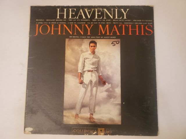 Johnny Mathis Heavenly vinyl record