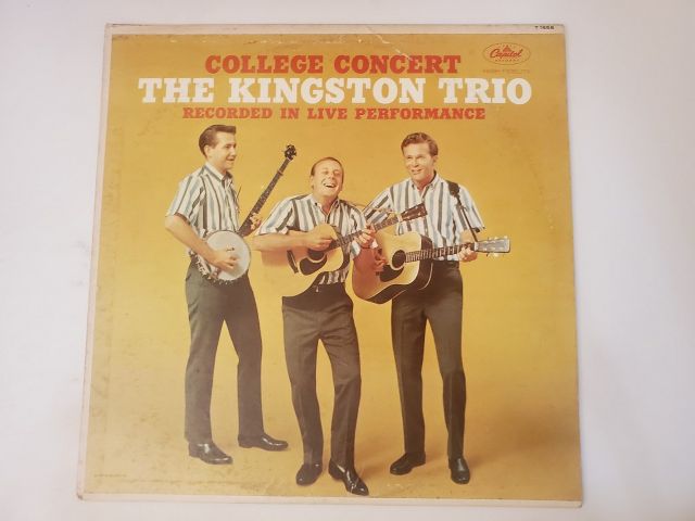 The Kingston Trio College Concert vinyl record
