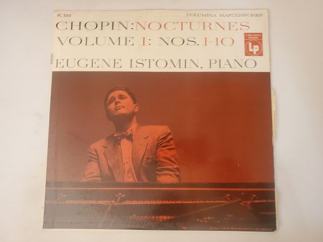 Eugene Istomin Chopin: Nocturnes Volume I: Nos. 1-10 vinyl record
