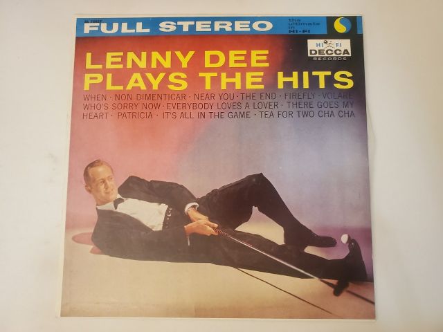 Lenny Dee Lenny Dee Plays the Hits vinyl record