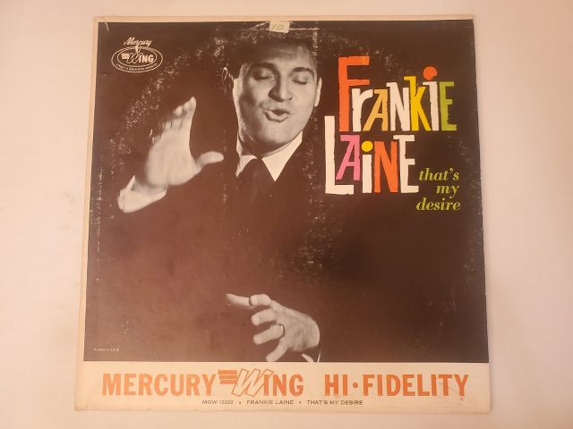 Frankie Laine That's My Desire vinyl record