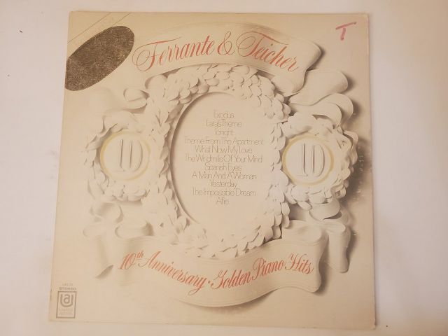 Ferrante & Teicher 10th Anniversary - Golden Piano Hits vinyl record