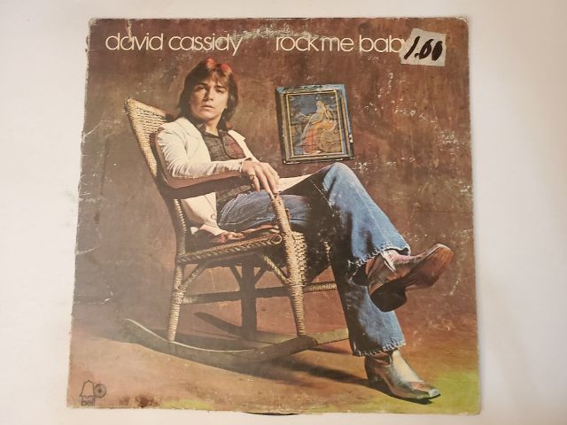 David Cassidy Rock Me Baby vinyl record