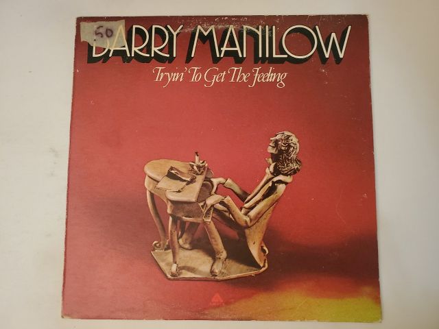 Barry Manilow Tryin' To Get The Feeling vinyl record