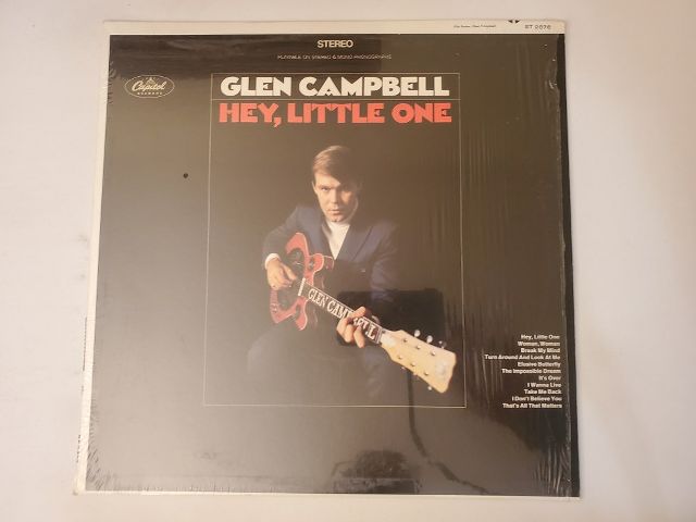 Glen Campbell Hey, Little One vinyl record