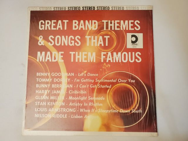 Various Artists Great Band Themes & Songs That Made Them Famous vinyl record