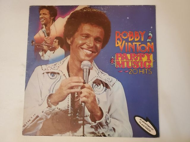 Bobby Vinton Party Music - 20 Hits vinyl record