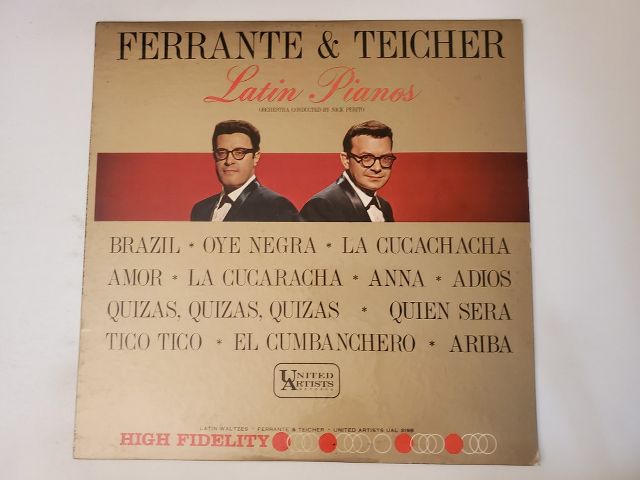 Ferrante & Teicher Latin Pianos vinyl record
