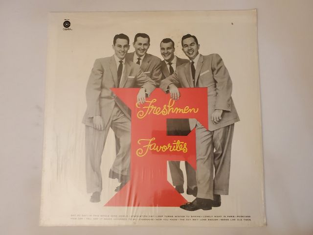 The Four Freshmen Freshmen Favorites vinyl record