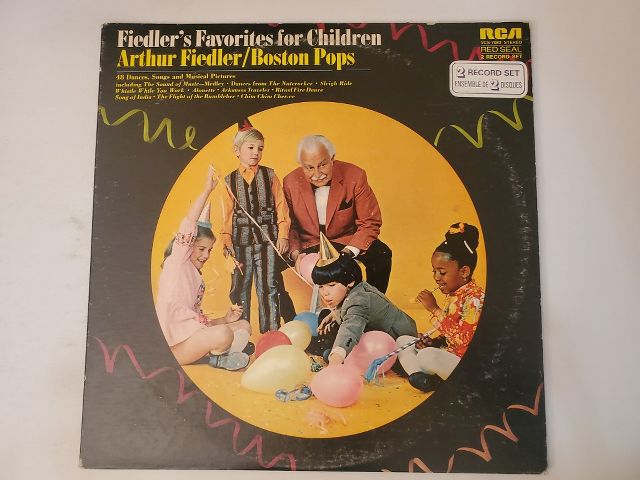 Arthur Fiedler & Boston Pops Fiedler's Favorites for Children vinyl record