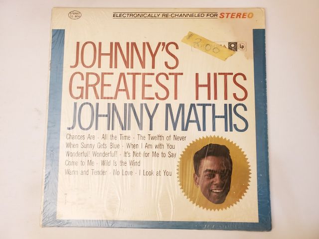 Johnny Mathis Johnny's Greatest Hits vinyl record