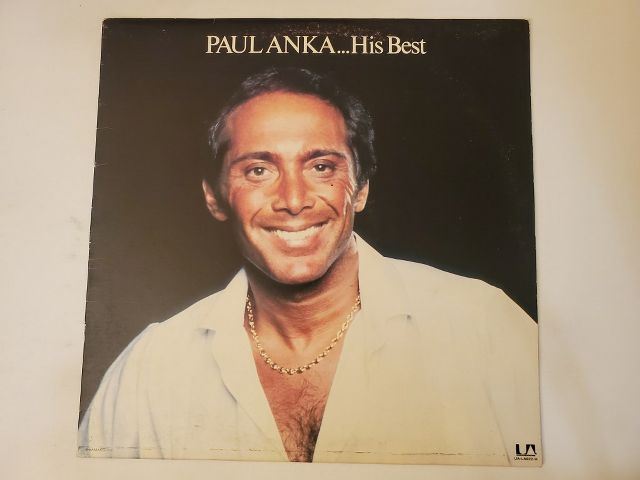 Paul Anka His Best vinyl record