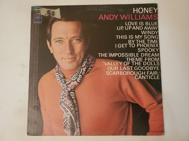 Andy Williams Honey vinyl record