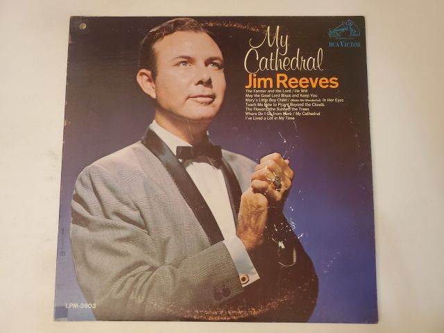 Jim Reeves My Cathedral vinyl record