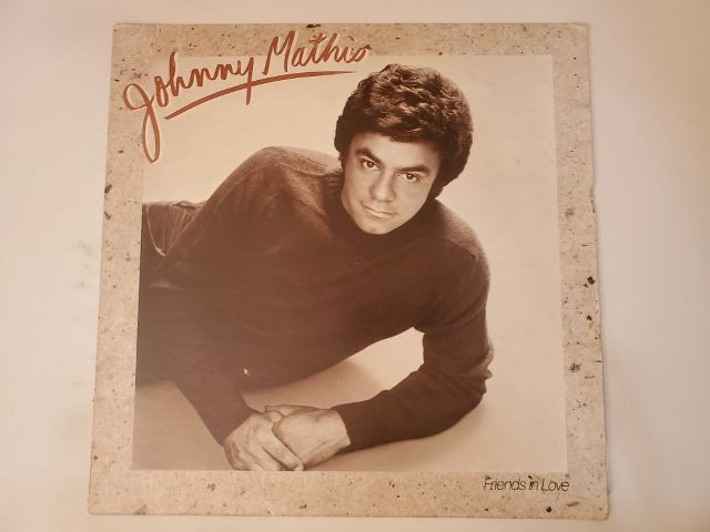 Johnny Mathis Friends in Love vinyl record