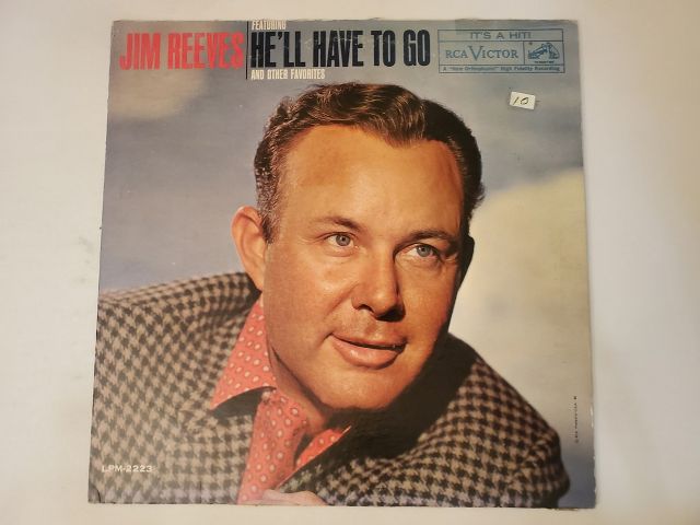 Jim Reeves He'll Have to Go and Other Favorites vinyl record