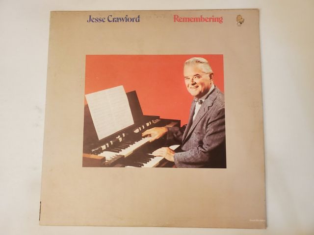 Jesse Crawford Remembering vinyl record