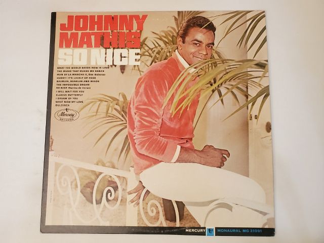 Johnny Mathis So Nice vinyl record