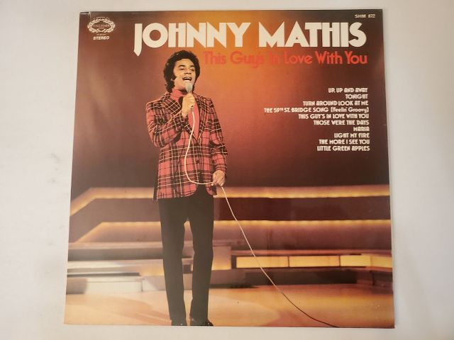 Johnny Mathis This Guy's in Love with You vinyl record