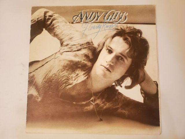 Andy Gibb Flowing Rivers vinyl record