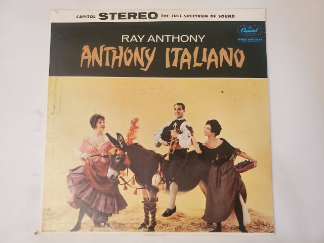 Ray Anthony Anthony Italiano vinyl record