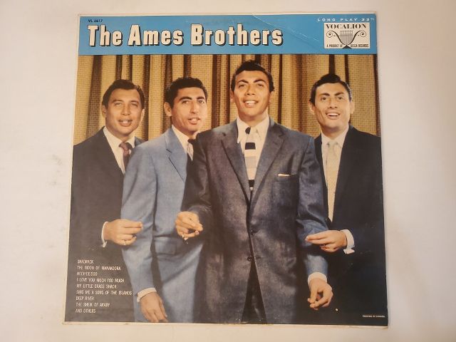 The Ames Brothers Unknown vinyl record