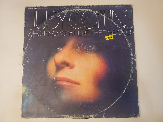 Judy Collins Who Knows Where the Time Goes vinyl record