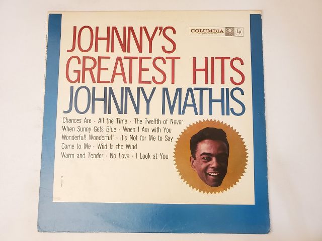 Johnny Mathis Johnny's Greatest Hits vinyl record