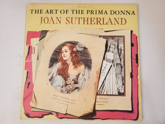 Joan Sutherland The Art of the Prima Donna vinyl record