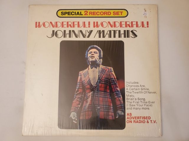 Johnny Mathis Wonderful! Wonderful! vinyl record
