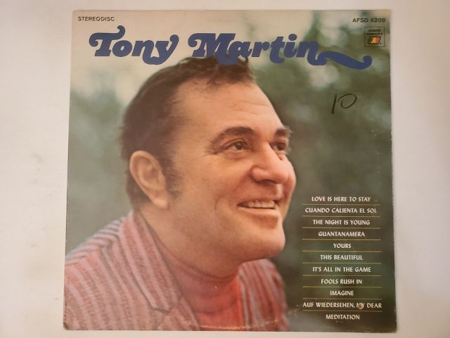 Tony Martin Unknown vinyl record